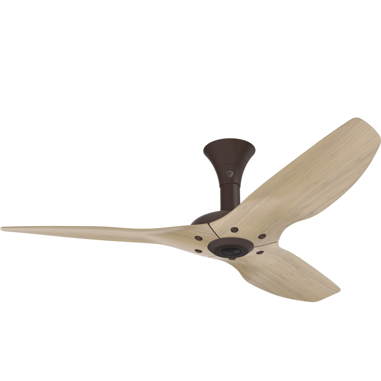 Big Ass Fans Haiku 52" Ceiling Fan, Low Profile Mount with Natural Bamboo Blades and Oil Rubbed Bronze Finish