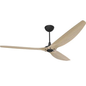 Big Ass Fans Haiku 84" Ceiling Fan with Natural Bamboo Blades and Black Finish, Downrod 12"