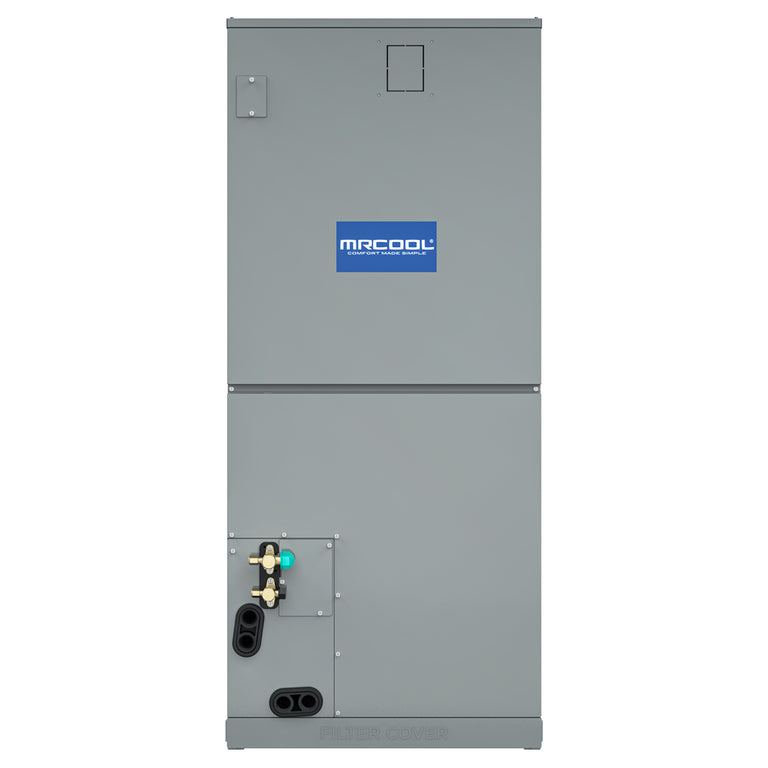 MRCOOL 60K BTU Hyper Heat Central Ducted Air Handler and Heat Pump Condenser - 15.3 SEER2, CENTRAL-60-HP-230A00