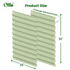 Olle Gardens 32" Tall, 12-in-1 20" Raised Bed Extension Kit - Sage Green