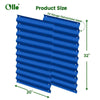 Olle Gardens 32" Tall, 12-in-1 20" Raised Bed Extension Kit - Cobalt Blue