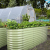Olle Gardens 32" Tall, 12-in-1 Raised Garden Bed - Sage Green