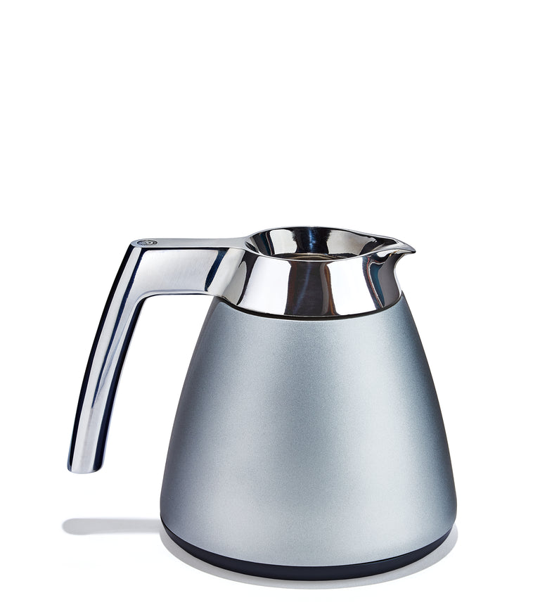 Ratio Thermal Carafe and Dripper in Bright Silver