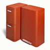 Caraway Trash & Recycling Duo (Rectangular) - Clay