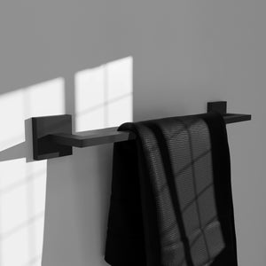 ZLINE Rubicon 18" Towel Rail in Matte Black, RBCN1-TR18-MB