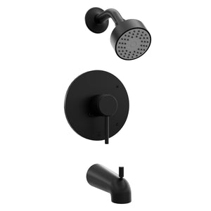ZLINE Rubicon Elegant Shower System in Matte Black, RBCN1-SHS-MB