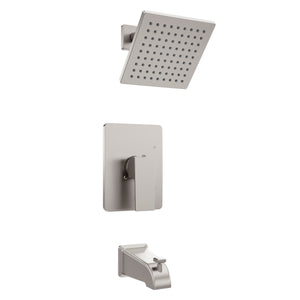 ZLINE Rubicon Modern Shower System in Brushed Nickel, RBCN2-SHS-BN