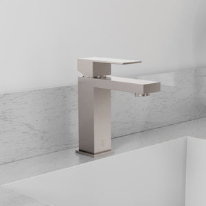 ZLINE Rubicon Modern Single Handle Bath Faucet in Brushed Nickel, RBCN2-BF-BN