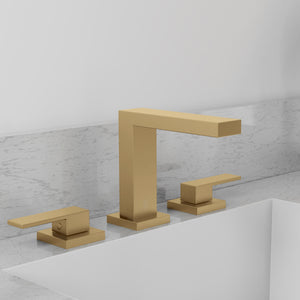 ZLINE Rubicon Modern Widespread Bath Faucet in Champagne Bronze, RBCN3-BF-CB