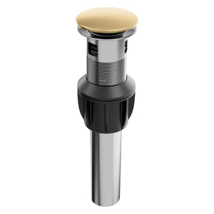 ZLINE Rubicon Push Button Drain in Champagne Bronze, RBCN1-PDO-CB