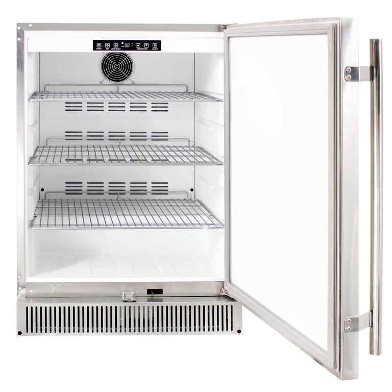 Blaze 24 in. Outdoor Rated Stainless Refrigerator 5.2 cu. ft., BLZ-SSRF-50DH