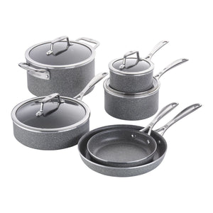 ZWILLING 10pc Aluminum Nonstick Cookware Set, Vitale Series