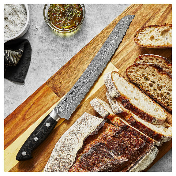 ZWILLING 10" Bread Knife, Kramer - EUROLINE Stainless Damascus Collection Series