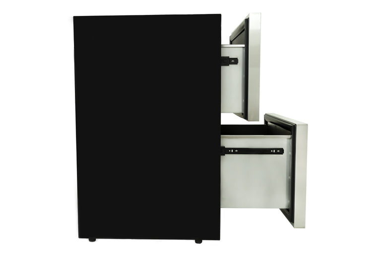 Blaze 24 in. Double Drawer 5.1 Refrigerator, BLZ-SSRF-DBDR5.1
