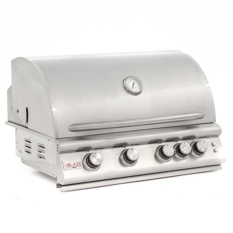 Blaze 32 in. Premium LTE 4 Burner Built-In Natural Gas Grill, BLZ-4LTE2MG-NG