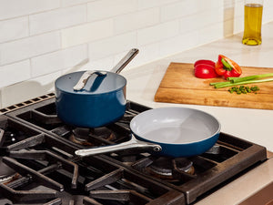 Caraway Mini Duo Cookware Set in Navy