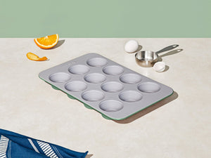 Caraway Muffin Pan in Sage