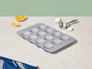 Caraway Muffin Pan in Slate