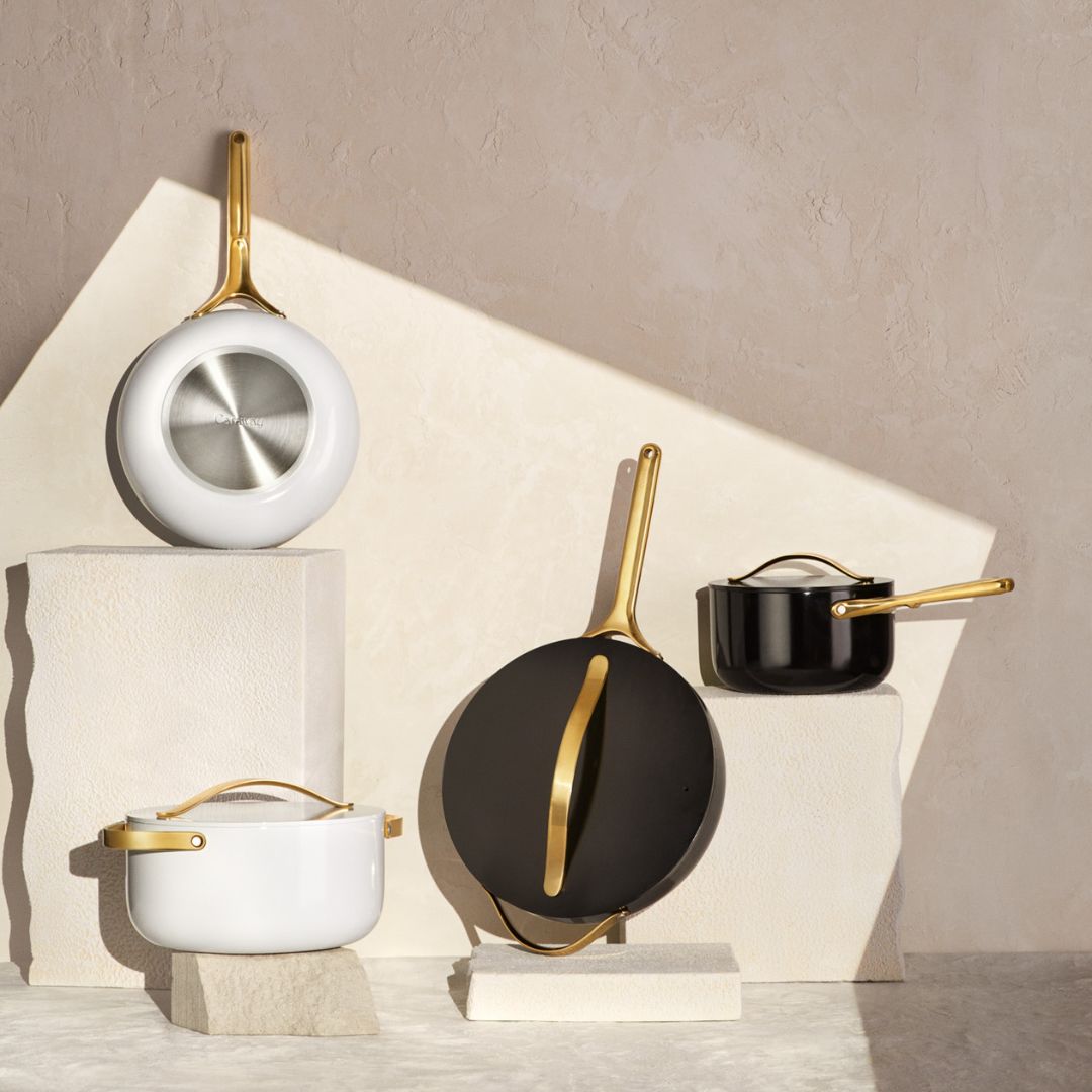 Caraway White Cookware Set Showcase