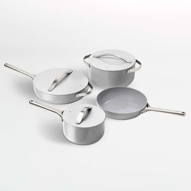 Caraway Gray Cookware Set Top View