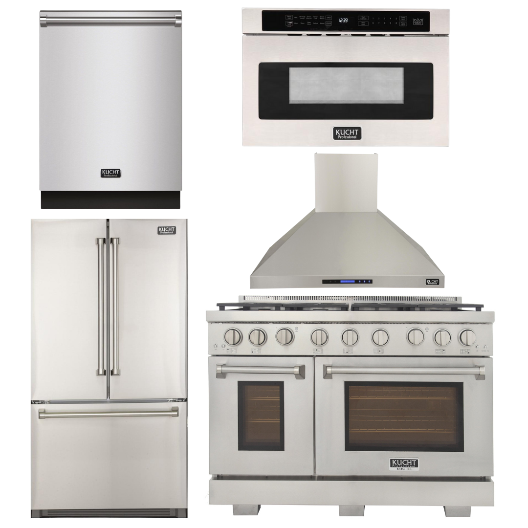 Stainless steel fridge stove dishwasher combo outlet