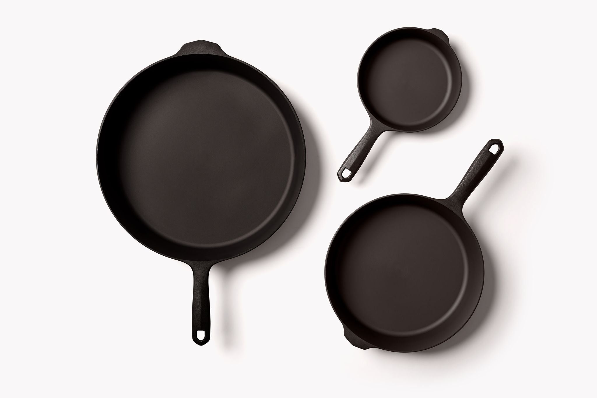Field Company Three Piece Cast Iron Skillet Cookware Set (No.4, No. 8 –  Premium Home Source