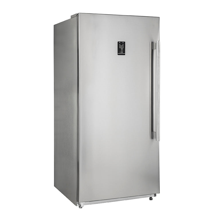 Forno 28 Inch Dual Combination Refrigerator/Freezer in Stainless Steel, FFFFD1933-28LS