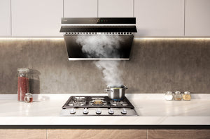 Fotile Package 30 Inch Cooktop and 30 Inch Range Hood, AP-GLS30501