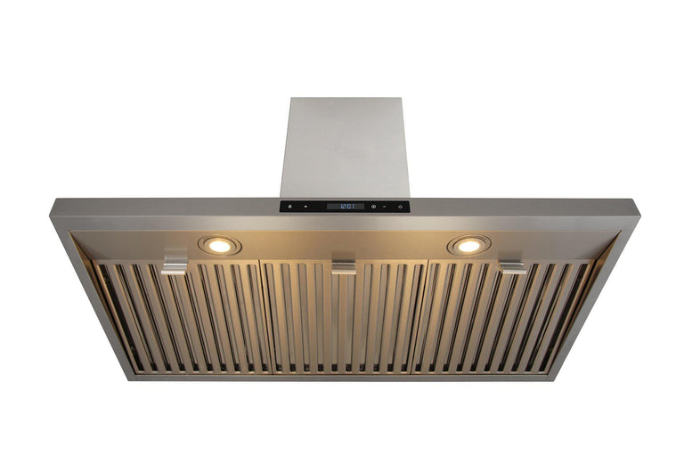 Thor Kitchen 36 in. Wall Mount LED Light Range Hood in Stainless Steel, HRH3607 | Premium Home Source