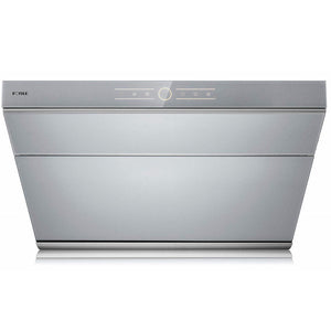 Fotile Slant Vent Series 30 in. 850 CFM Range Hood with Touchscreen in Silver Gray, JQG7501.G