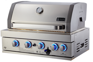 Mont Alpi 400 32 Inch Built In Propane Gas Grill, MABi400