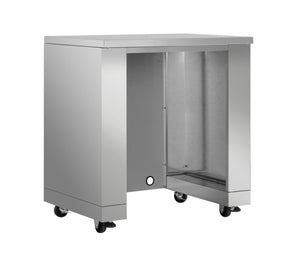 THOR Kitchen 35" Outdoor Kitchen Refrigerator Cabinet in Stainless Steel, MK02SS304