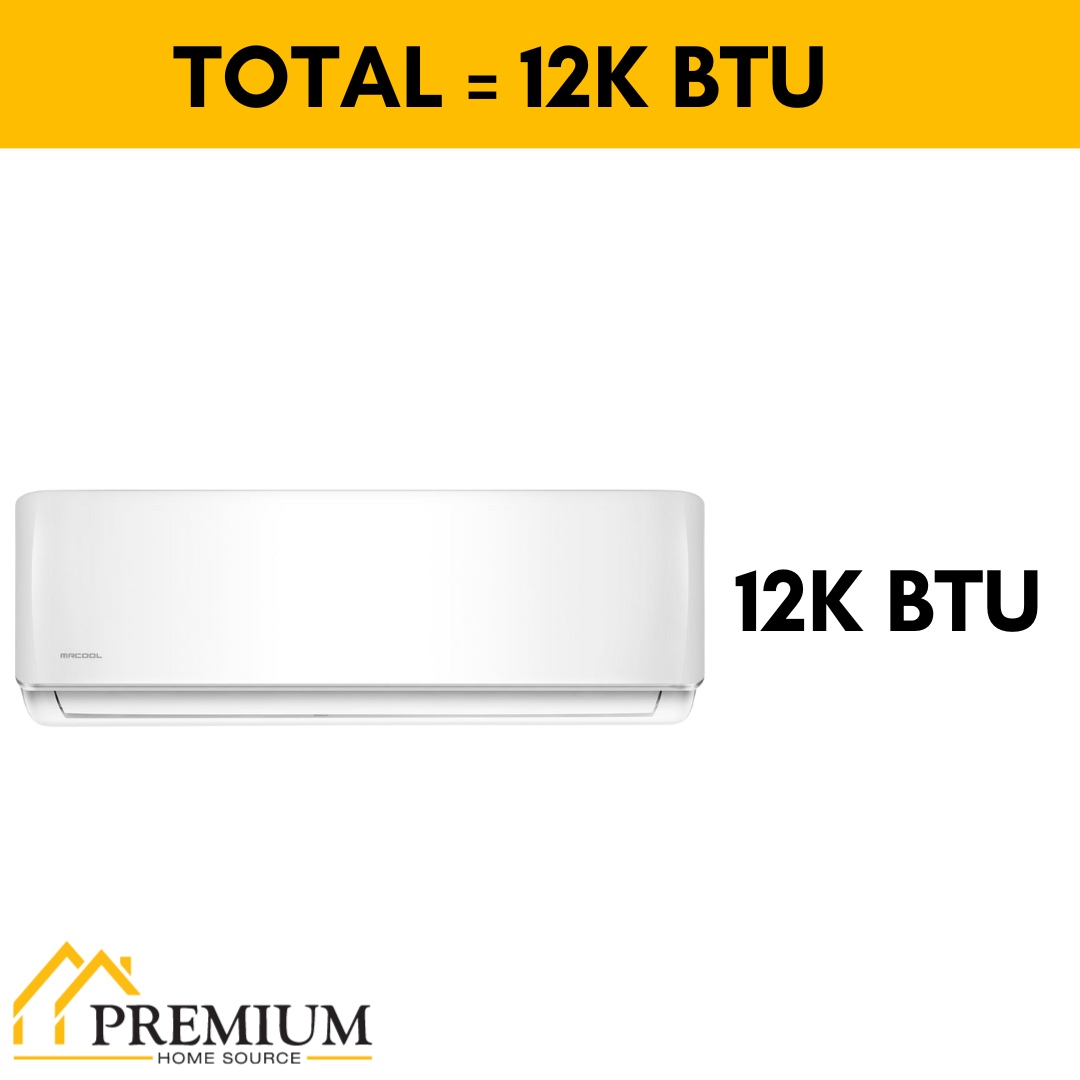 MRCOOL DIY 12K BTU Ductless Mini Split Heat Pump Complete System, Ener –  Premium Home Source