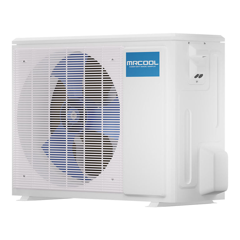 MRCOOL DIY Mini Split - 18,000 BTU Single Zone Ceiling Cassette Ductless Air Conditioner and Heat Pump with 25 ft. Install Kit, DIY-18-HP-CASS-230C25