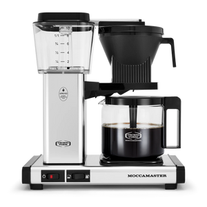 Moccamaster KBGV Select 10-Cup Coffee Maker in Polished Silver
