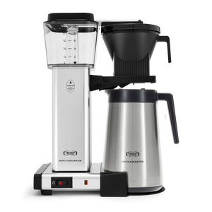 Moccamaster KBGT Coffee Maker in Polished Silver