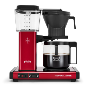 Moccamaster KBGV Select 10-Cup Coffee Maker in Candy Apple Red