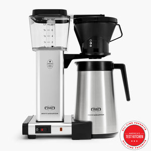 Moccamaster KBT Coffee Maker in Polished Silver