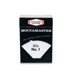Moccamaster #1 Filters Single Cup Brewers Box with 80 filters