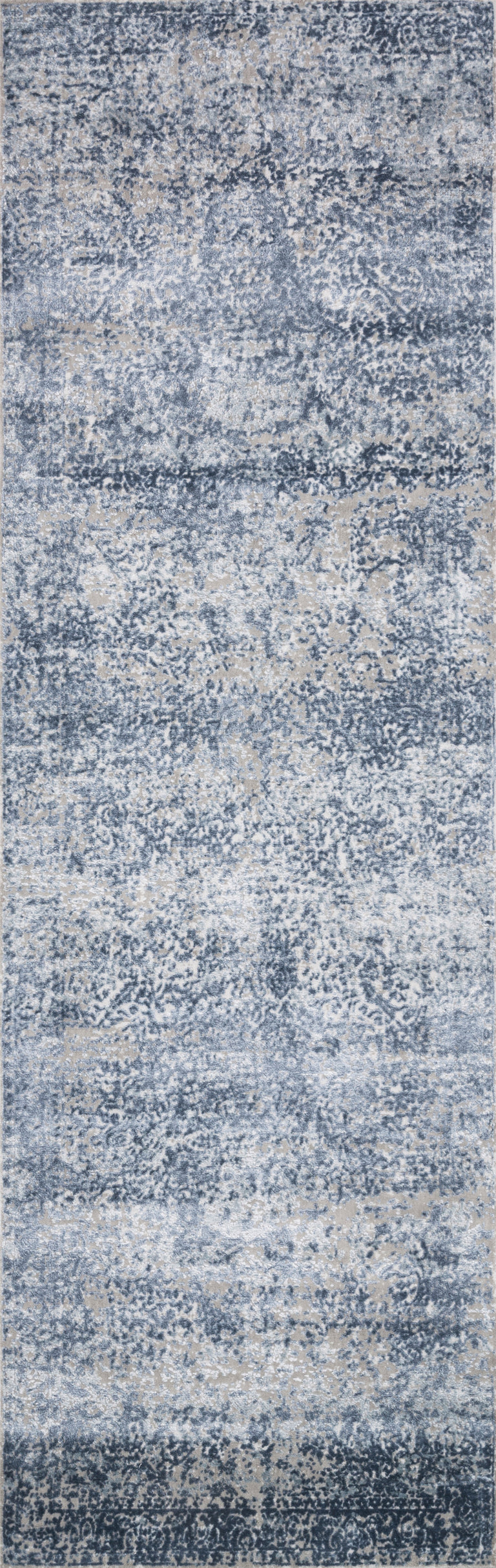 Loloi Rugs Patina Collection Rug in Blue, Stone - 6'7" x 9'2"
