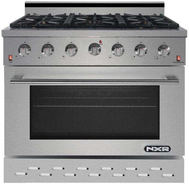 NXR 36 in. 5.5 cu.ft. Pro-Style Natural Gas Range with Convection Oven –  Premium Home Source