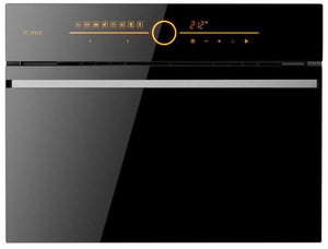 Fotile 24 in. Built-in Steam Oven in Tempered Glass and Stainless Steel, SCD42-C2T