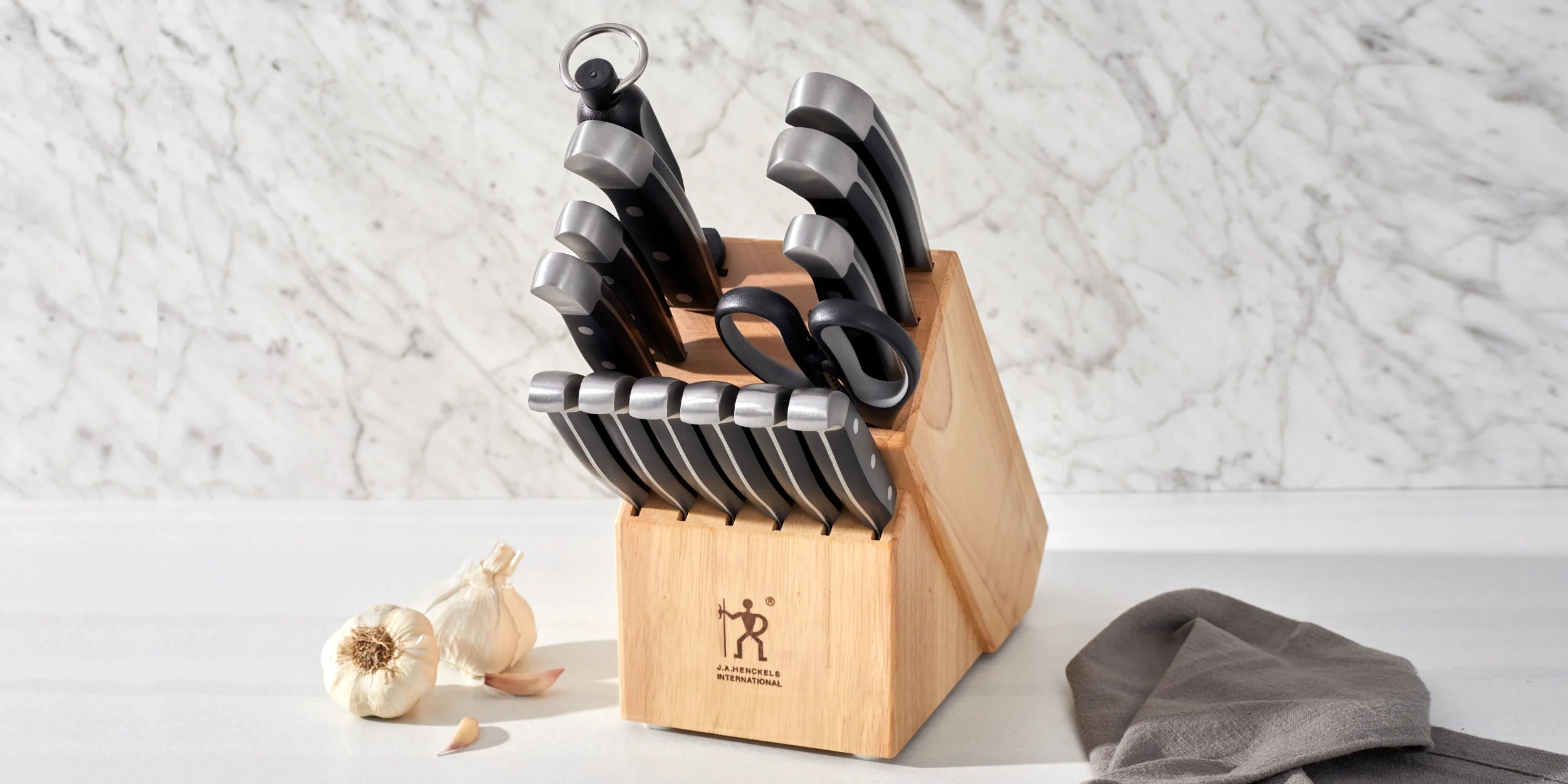 Henckels 12pc Knife Block Set, Statement Series Premium Home Source