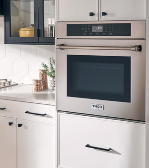 THOR Kitchen Package - 30" Wall Oven, Drop-in Cooktop, Range Hood, AP-HEW3001-DC-30