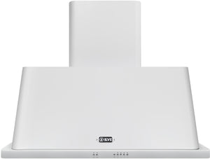 ILVE 36 in. Majestic White Wall Mount Range Hood with 600 CFM Blower, UAM90WH