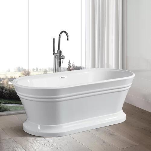 VA6610-L 67" x 31" Freestanding Soaking Bathtub