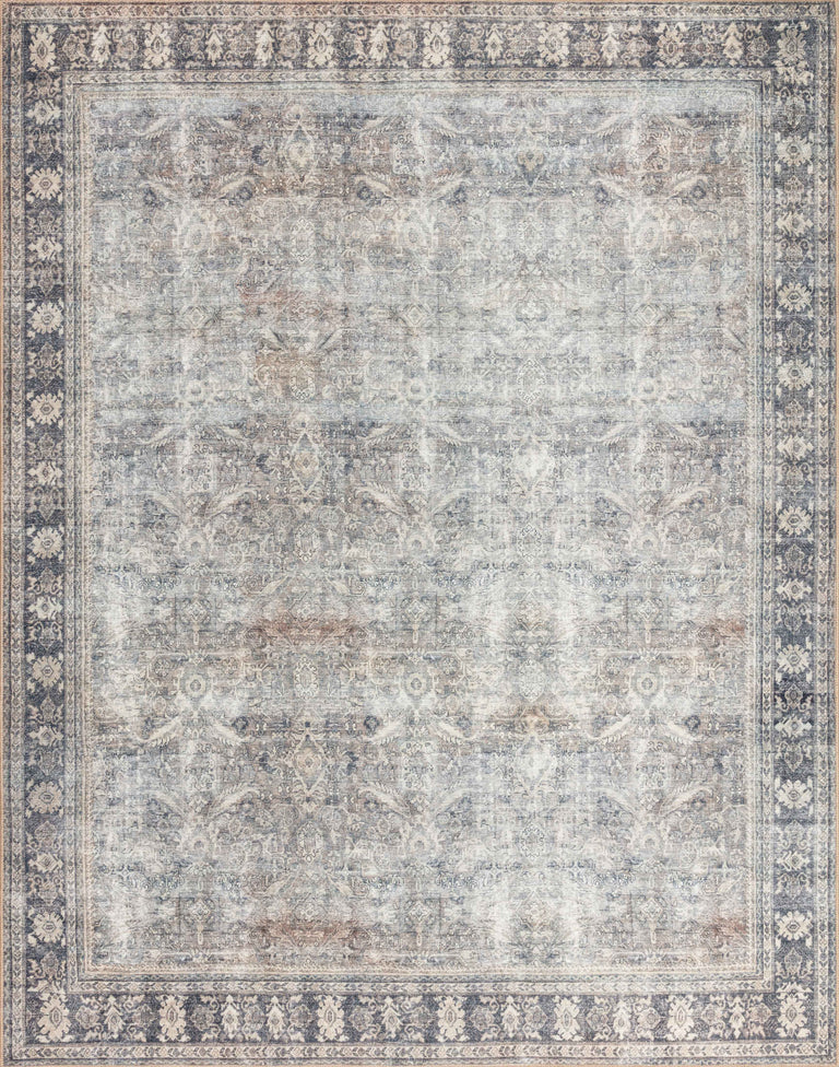 Loloi Rugs Wynter Collection Rug in Grey / Charcoal - 8'6" x 11'6"