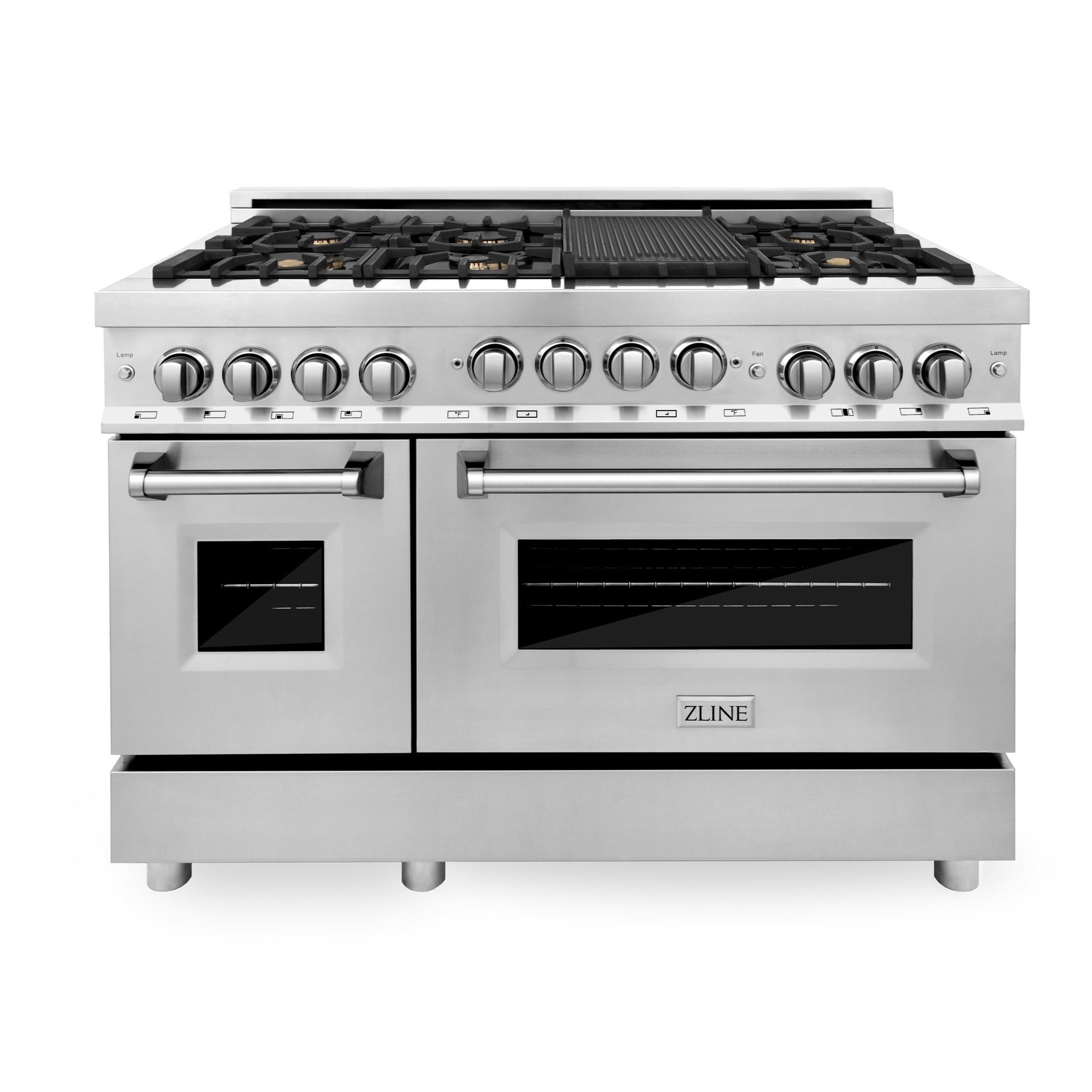 ZLINE 48 Inch 6.0 cu. ft. Range with Gas Stove and Gas Oven in Stainle