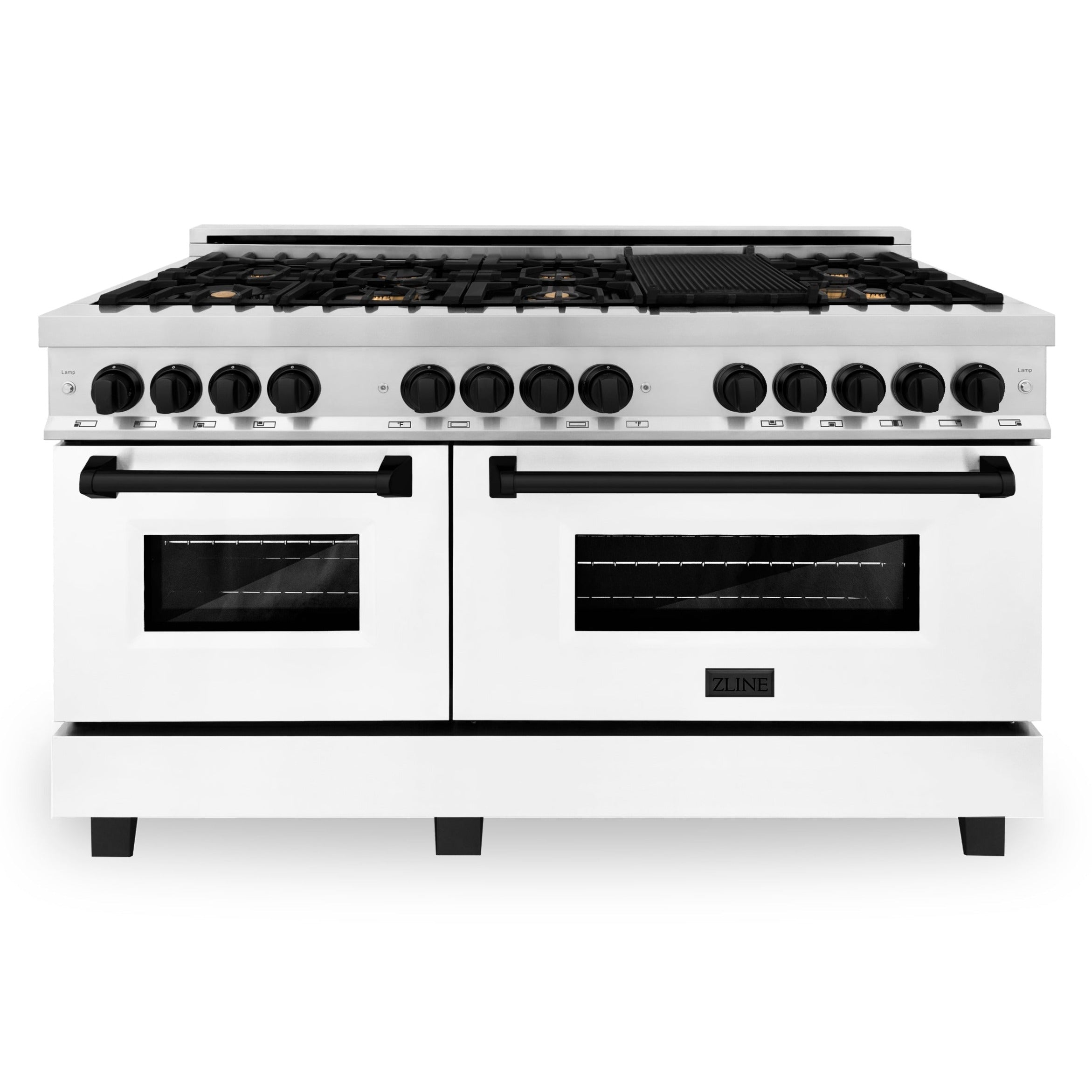 ZLINE 60 Inch Autograph Edition Dual Fuel Range in Stainless Steel wit Premium Home Source