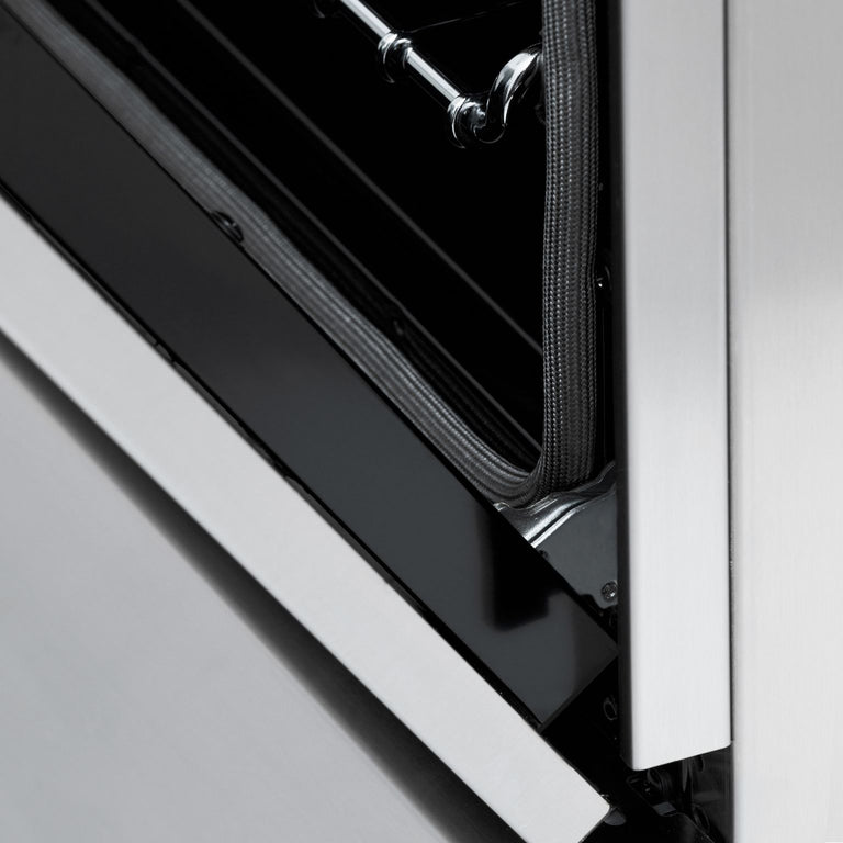 ZLINE Autograph Edition 48 Inch 6.0 cu. ft. Gas Range in Stainless Steel with Matte Black Accents, RGZ-48-MB